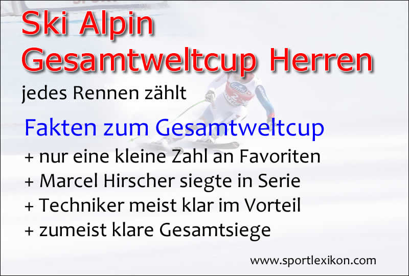 Gesamtweltcup der Herren im Ski Alpin
