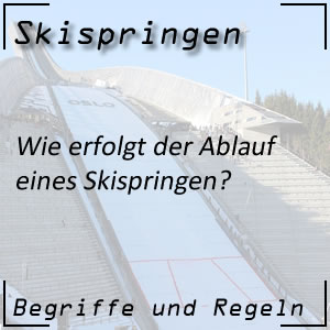 Skispringen Wettkampfdurchführung