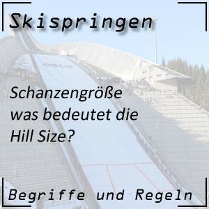 Skispringen Hill Size