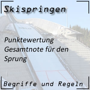 Skispringen Gesamtnote