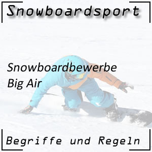 Snowboard Big Air Bewerb