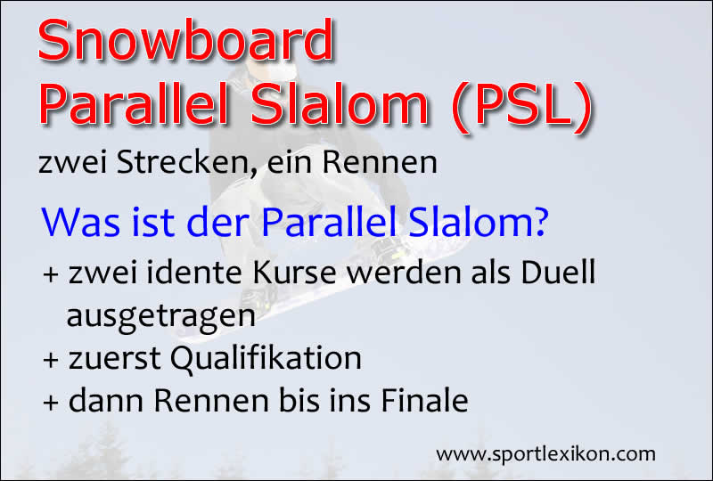 Snowboard Parallel Slalom PSL