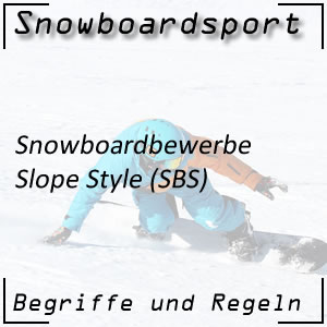 Snowboard Slope Style SBS