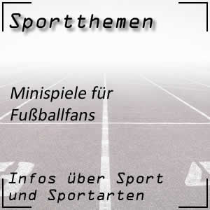 Minispiele für Fußballfans