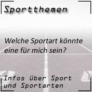 Sportart auswählen