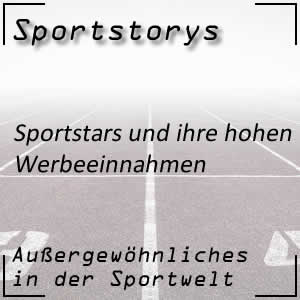 Sportstars und ihre Werbeeinnahmen