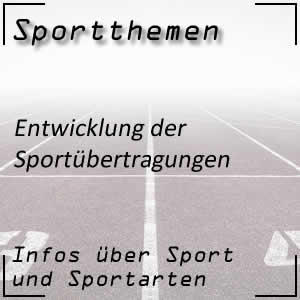 Entwicklung der Sportübertragungen