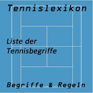 Liste der Tennisbegriffe