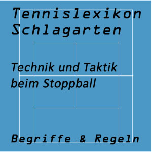 Stoppball im Tennisspiel