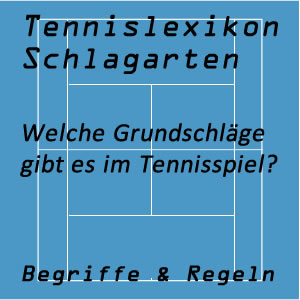 Grundschläge im Tennisspiel