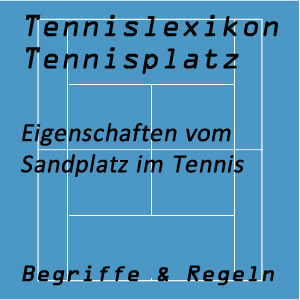 Sandplatz im Tennissport