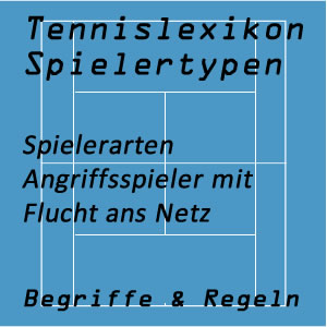 Tennis Spielertypen Angriffsspieler