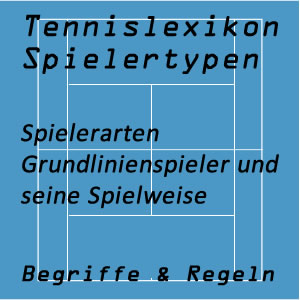 Tennis Grundlinienspieler