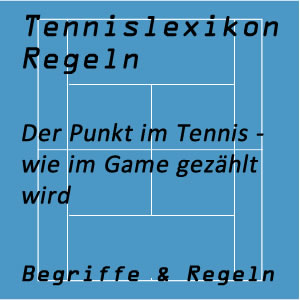 Punkt im Tennisspiel