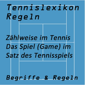 Spiel im Tennisspiel (Zählweise)