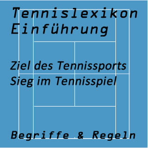 Ziel beim Tennissport