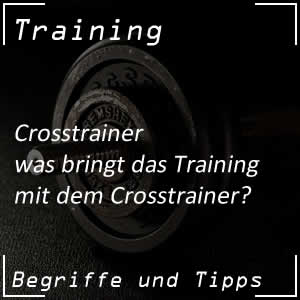 Training mit dem Crosstrainer