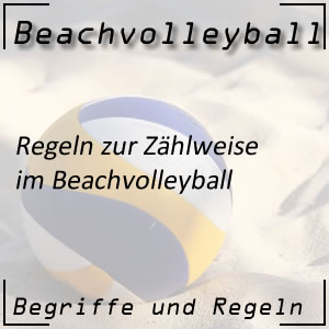 Beachvolleyball Zählweise