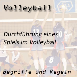 Volleyball Spieldurchführung