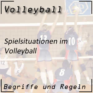 Volleyball Spielsituaitonen
