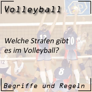 Volleyball Strafen