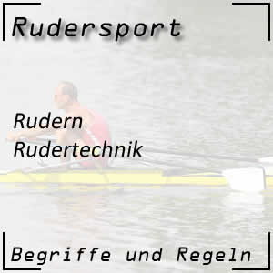 Rudertechnik im Rudersport