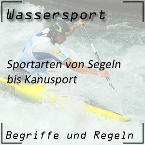 Wassersport vom Schwimmen bis Kanu