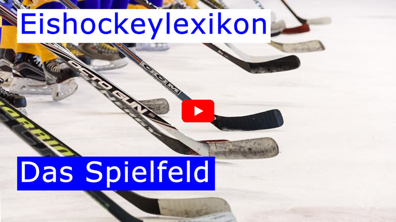 Video über das Eishockeyspielfeld