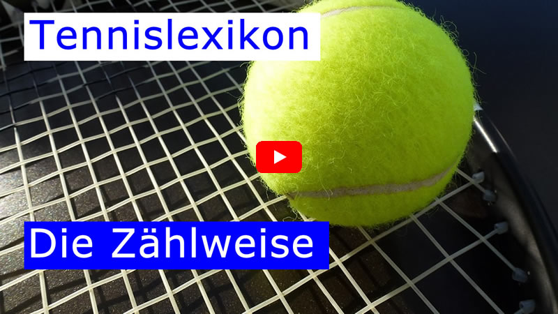 Video über die Zählweise im Tennis